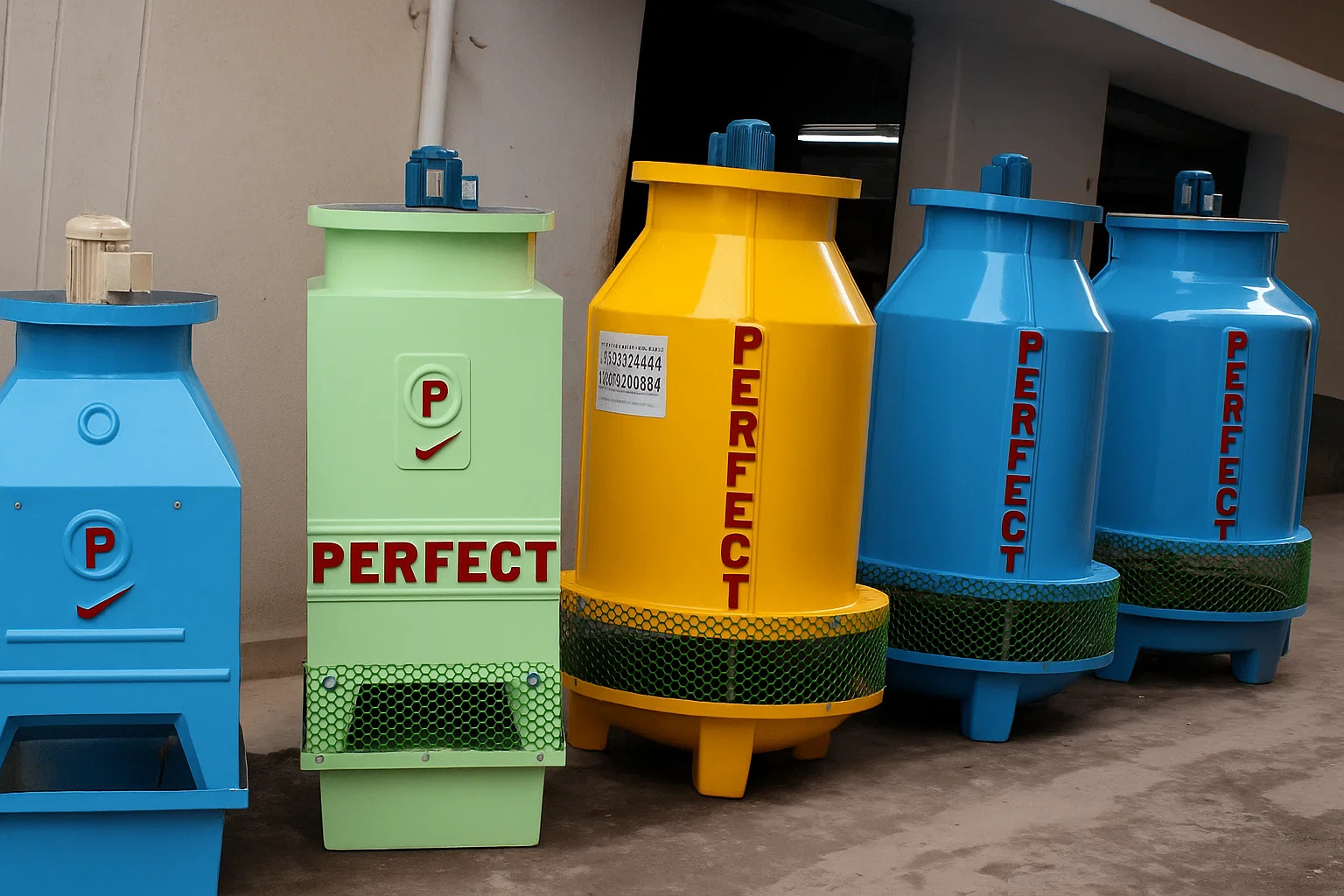 temporary cooling tower, closed loop cooling tower, evaporative cooling tower 